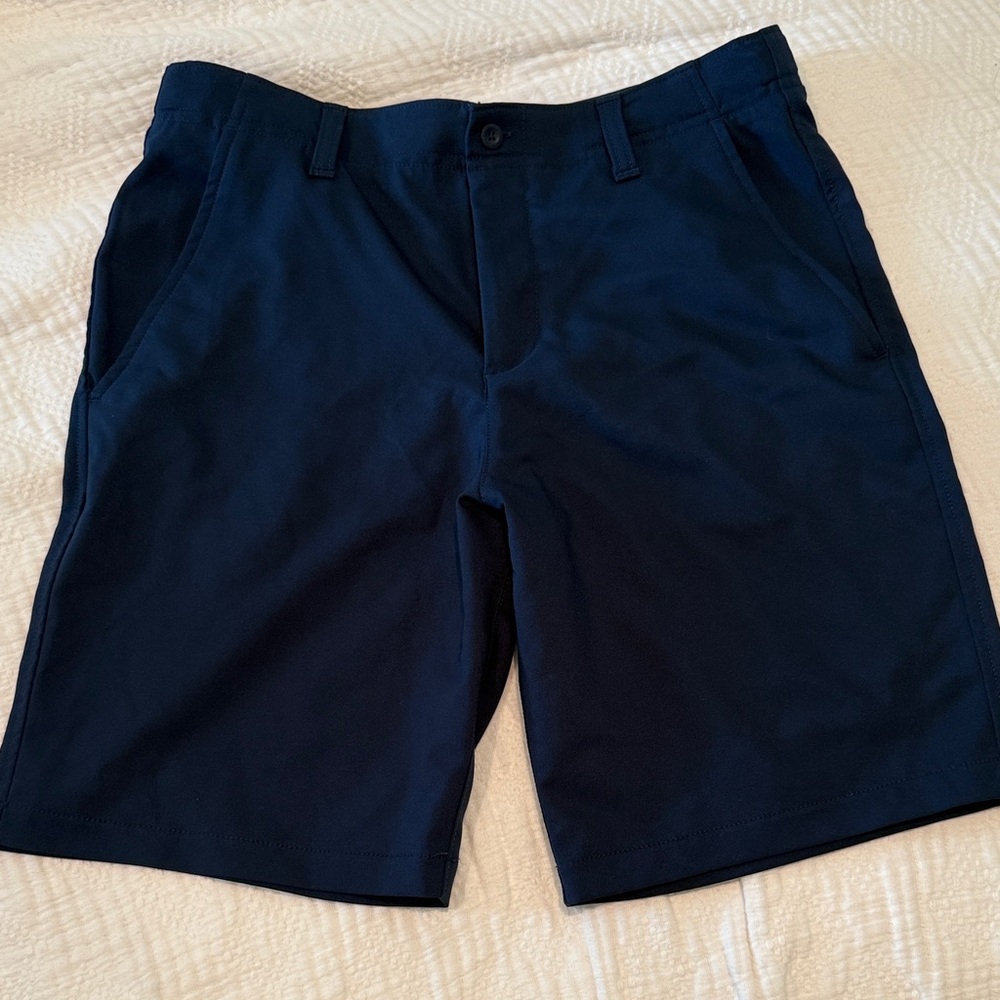 Under Armour Kids Navy Blue Shorts